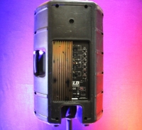 LD Aktiv PA Box 1 Paar mit eingebautem Mixer + 2 Stative, Tagesmiete - Mieten