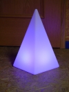 Akku-LED-Pyramide Höhe 48 cm - Tagesmiete - Mieten