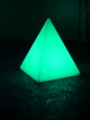 Akku-LED-Pyramide Höhe 30 cm - Tagesmiete - Mieten